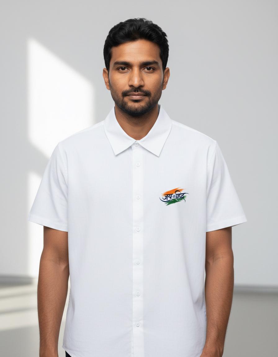 Unisex Oversized Shirt - जय हिंद